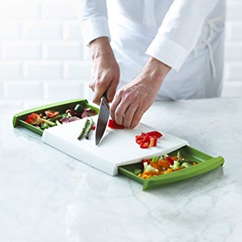 chop n clear cutting board talenan dengan laci