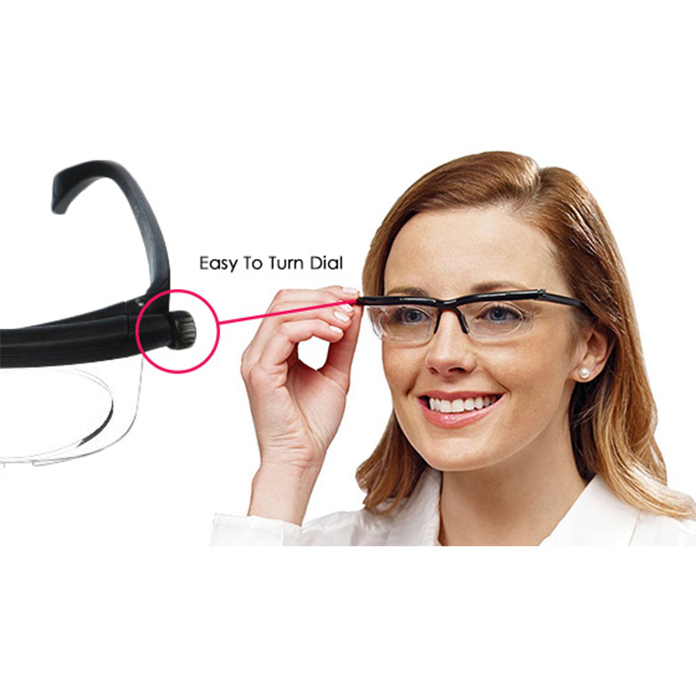 Dial Vision adjustable lens eyeglasses