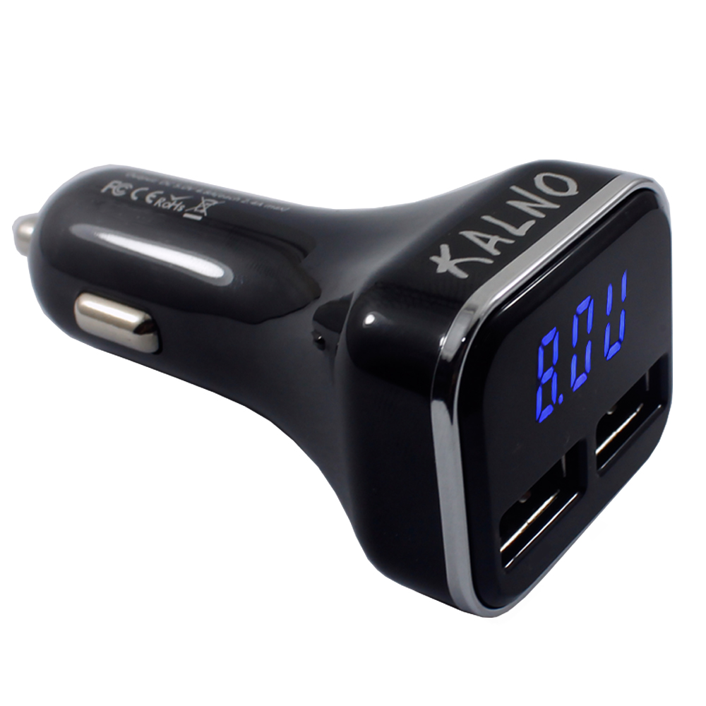 Kalno Car Charger 4 in  1 - fast charging 4.8A