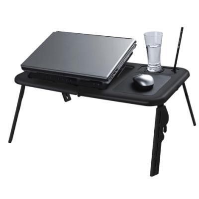 Universal E-Table Meja Laptop Portable - Hitam