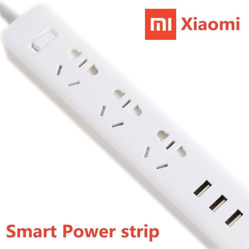 Xiaomi Mi Smart Power Strip Plug Adapter with 3 USB Port 2A