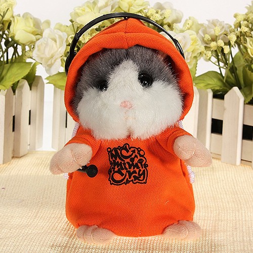 boneka hamster peniru suara - DJ