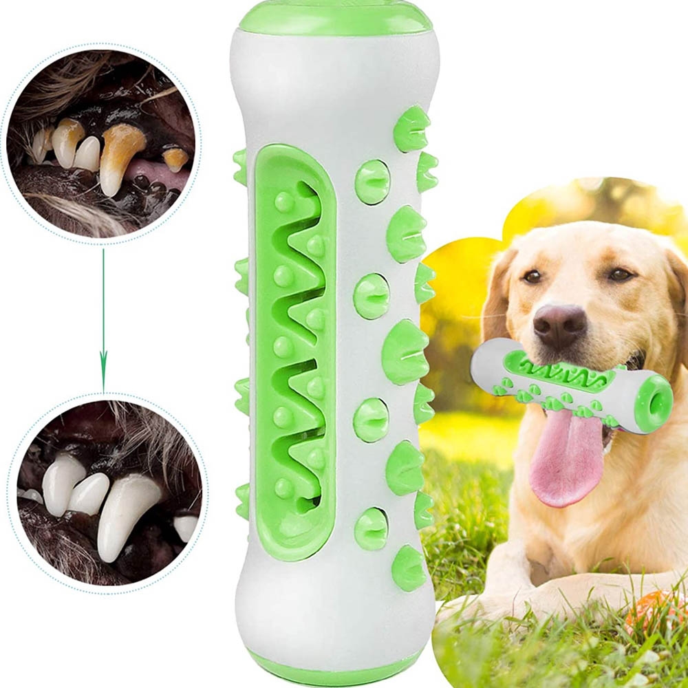Dog Toothbrush Bone Toy Mainan Sikat Gigi Anjing Peliharaan Bentuk Model Tulang Mainan Kunyah Anjing