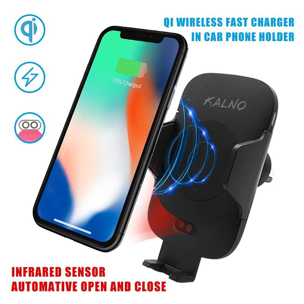kalno automatic car holder With Wireless Charging