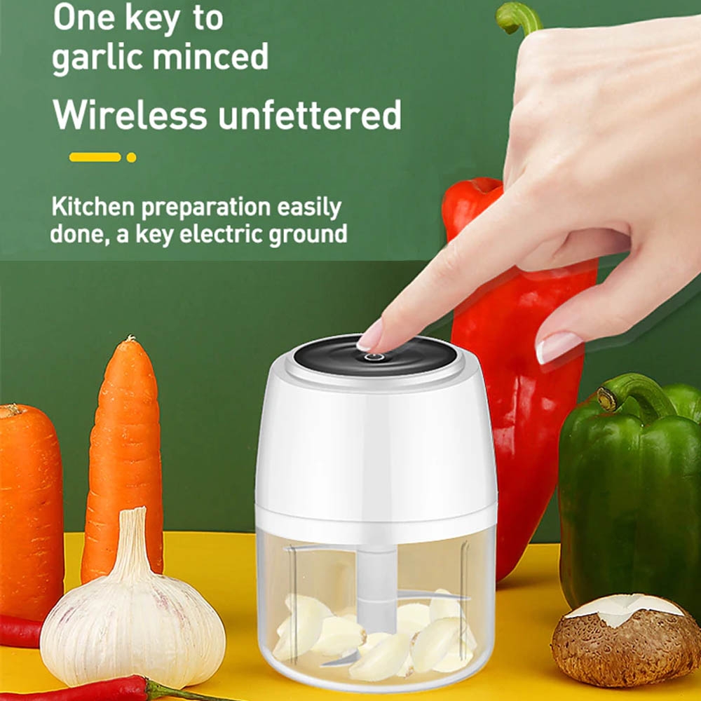Mini Blender Elektrik Otomatis GEN 2 - meat grinder, garlic machine / mesin daging, bawang, kacang, jahe dll