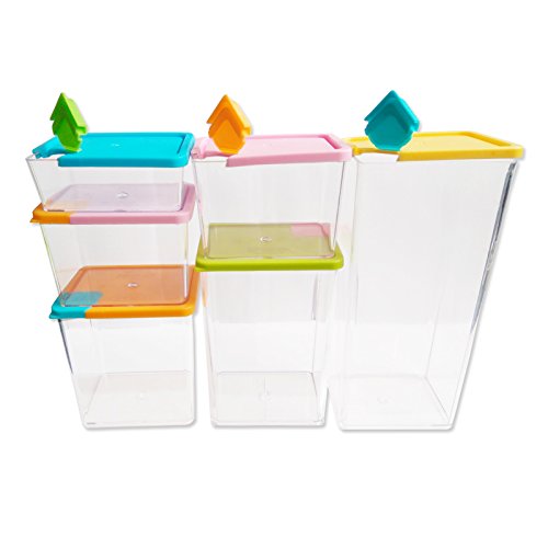 stackable and space savvy - 6 pcs kontainer