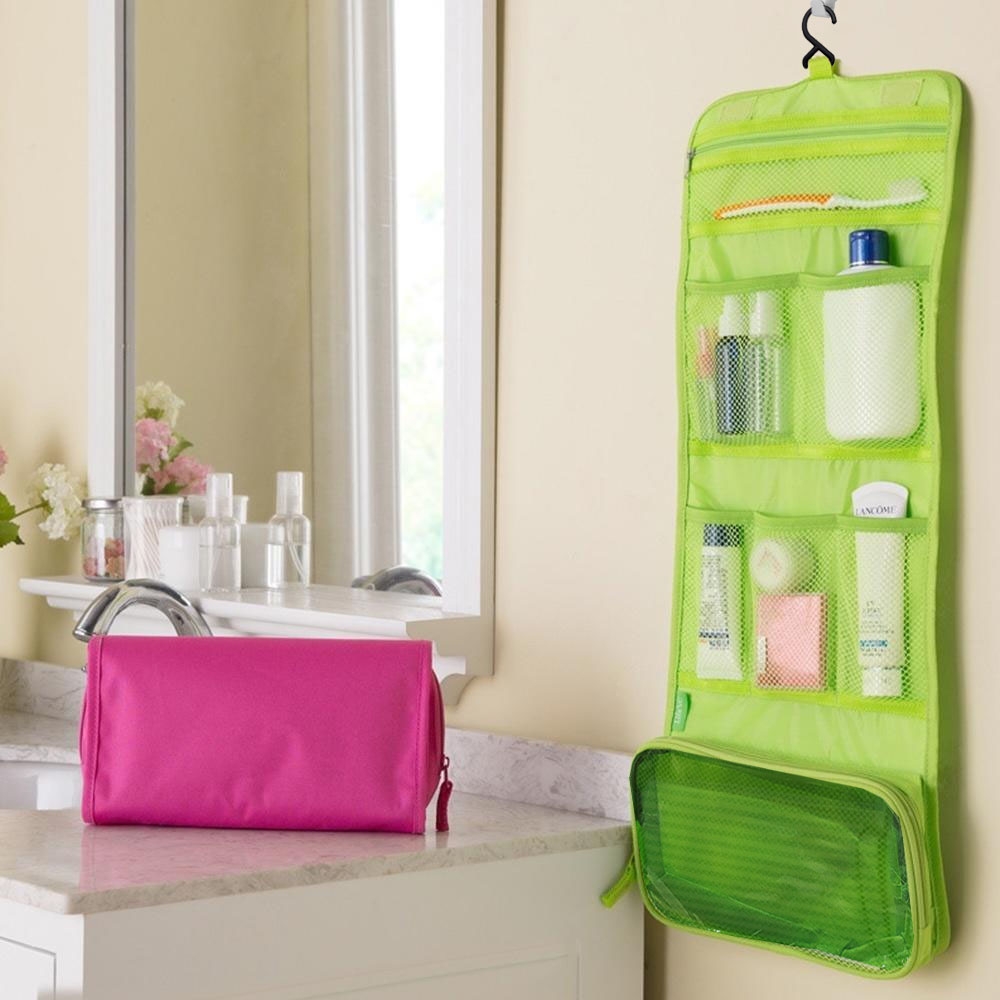 Toiletries Storage Bag T701 - Cosmetic Travel Bag / Travel Organizer Bag/ Tas Kosmetik Import / Make Up Storage Bag penyimpanan alat2 