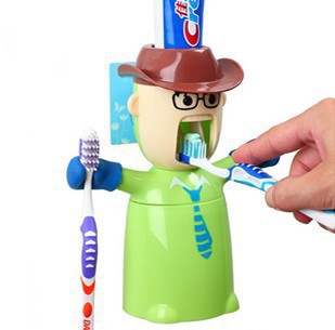 warriror toothpaste dispenser - 3 in 1