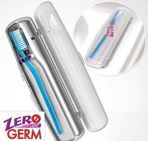 zero germ - sterilisasi sikat gigi